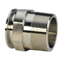 MALE NPT ADAPTERS .75X.50 316L