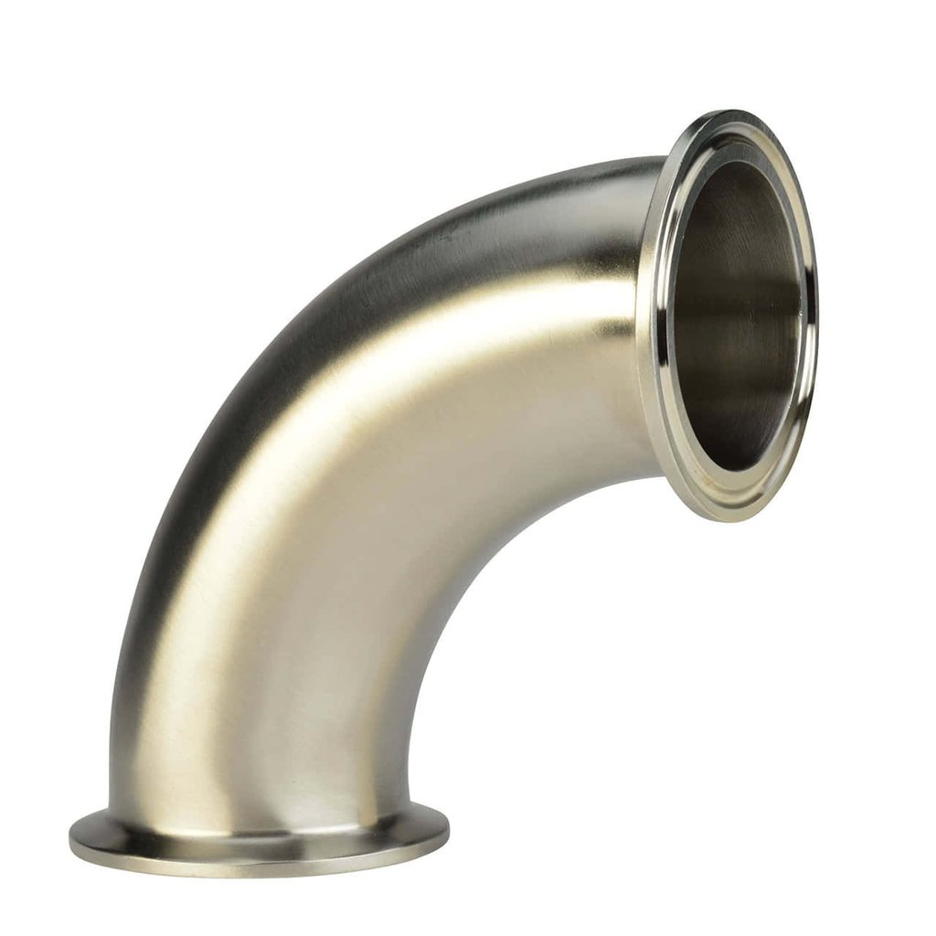 ELBOW CLAMP ENDS 90DEG 304