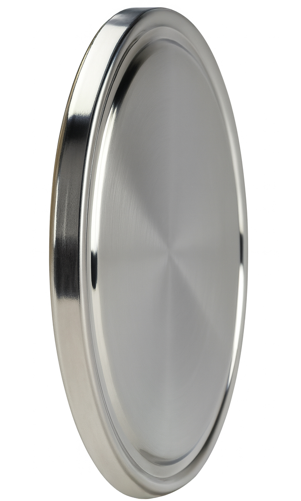 [OEL-16AMP-2-304] SOLID END CAPS 2" 304